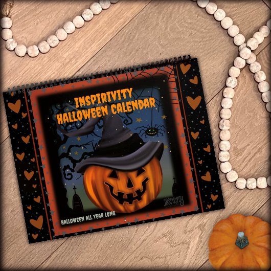 Spooky Fun Halloween Maandelijkse Inspirivity Jaar Kalender