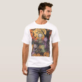 Spooky Fun Halloween Monster Mash T-shirt. T-shirt (Voorkant volledig)