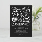 Spooky Fun Halloween Party Kaart (Staand voorkant)