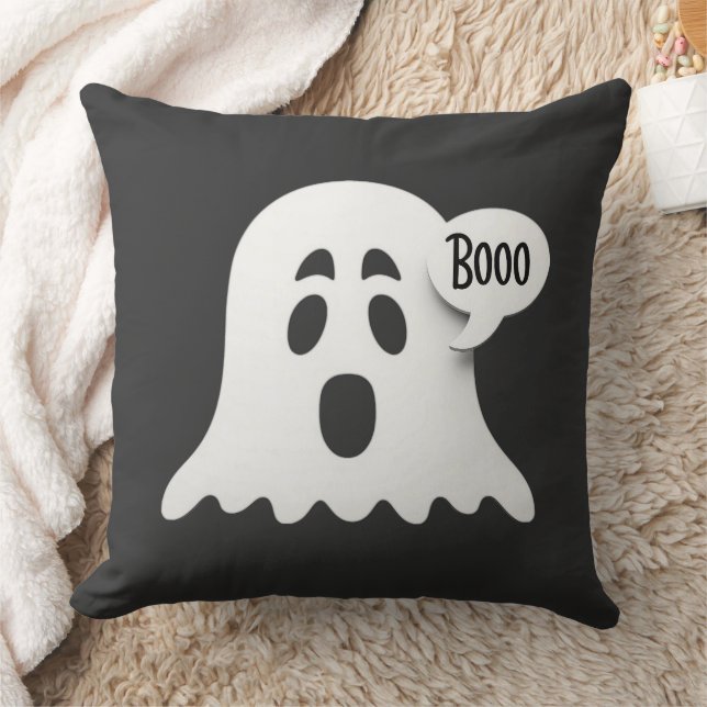 Spooky Ghost Boo! Kussens (Deken)