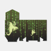 Spooky Ghost Green String Lights Tent Favor Boxes Bedankdoosjes (Uitgevouwen)