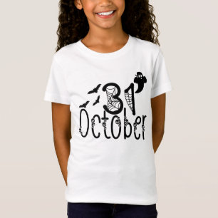 Spooky Ghost Halloween 31 oktober T-shirt