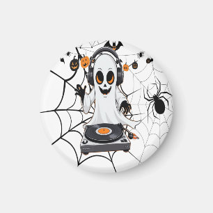 Spooky Ghost Halloween Decor Magneet