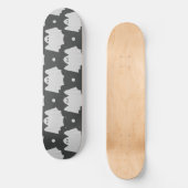 Spooky Ghost Halloween Skateboard (Voorkant)