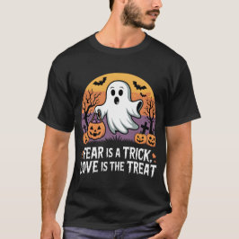 Spooky Ghost Halloween T-shirt