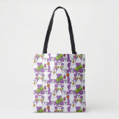 Spooky Ghost Halloween Tote Bag (Voorkant)