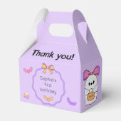 Spooky Ghost Halloween Verjaardag Bedankdoosjes (Voorkant Zijde)