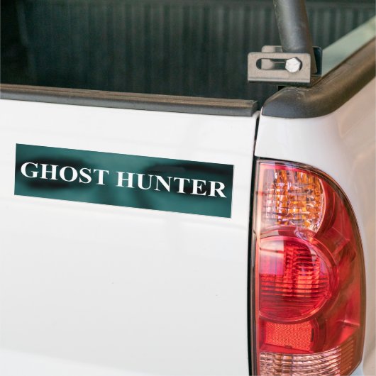 Spooky Ghost Hunter Bumpersticker (Op Truck)
