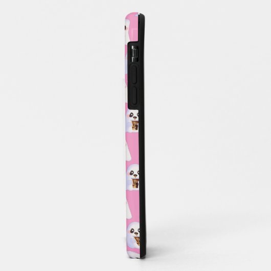 Spooky Ghost Met Iced Coffee Case-Mate iPhone Case (Achterkant/links)