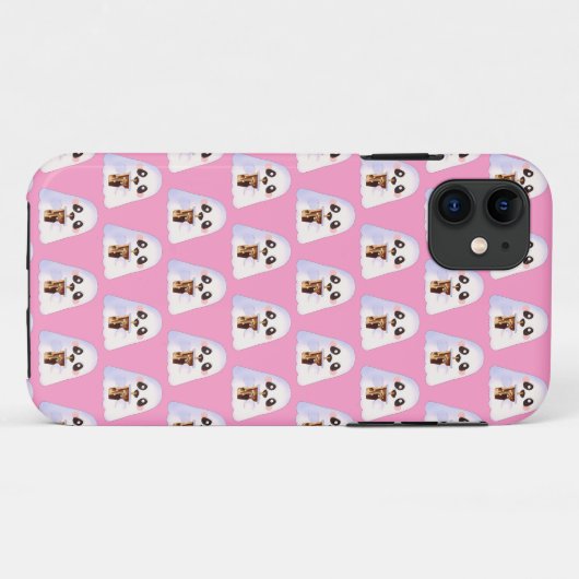 Spooky Ghost Met Iced Coffee Case-Mate iPhone Case (Achterkant (horizontaal))
