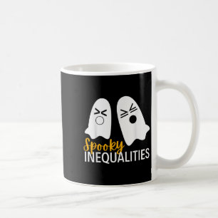 Spooky Ghost Ongelijkheden Grappige Halloween Wisk Koffiemok