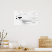 Spooky Ghost Poster (Keuken)