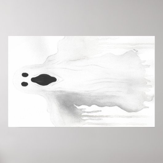 Spooky Ghost Poster (Voorkant)