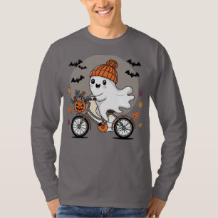 Spooky Ghostly Ride Shirt - Lange mouw