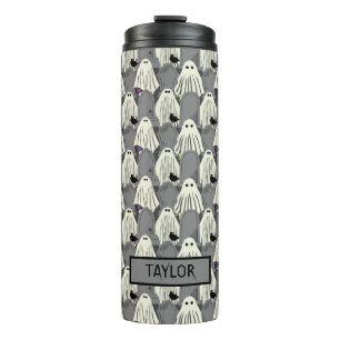 Spooky Ghosts en Tombstone Halloween Thermosbeker