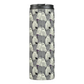 Spooky Ghosts en Tombstone Halloween Thermosbeker (Achterkant)
