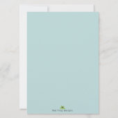 Spooky Ghosts Halloween Party Invitation Kaart (Achterkant)