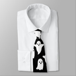 Spooky Ghosts mannen Halloween necktie - STROPDAS 