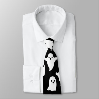 Spooky Ghosts mannen Halloween necktie - STROPDAS 