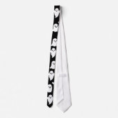 Spooky Ghosts mannen Halloween necktie - STROPDAS  (Achterkant)