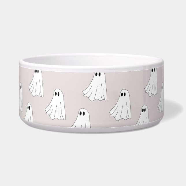 Spooky Ghosts Voerbakje (Voorkant)