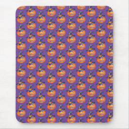 Spooky glimlachend Halloween pomkin-Tanktop Muismat