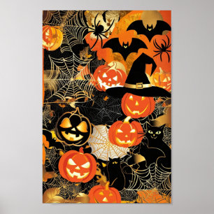 Spooky Glow: Voel jij de magie van Halloween? Poster