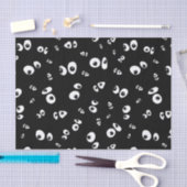 Spooky Googly ogen patroon Tissuepapier (Craft)