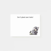 Spooky Grim Reaper Graveyard Crow Gothic Halloween Post-it® Notes (Voorkant)