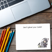 Spooky Grim Reaper Graveyard Crow Gothic Halloween Post-it® Notes