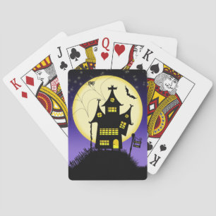 Spooky Halloween 1-speelkaarten Pokerkaarten