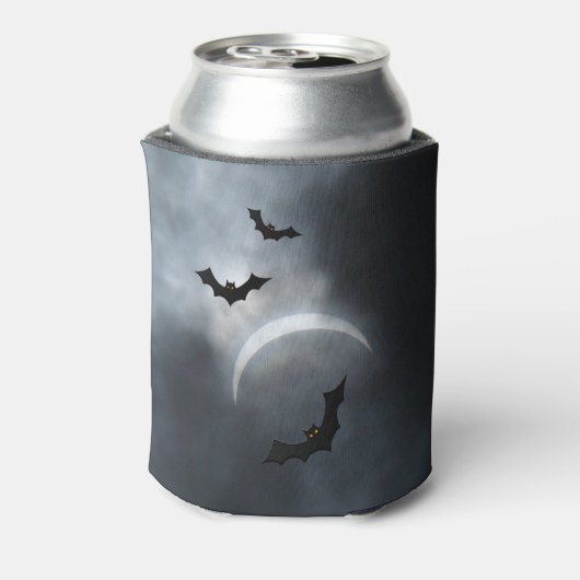 Spooky Halloween Bats in Eclipse Blikjeskoeler (Blikje Achterkant)