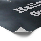 Spooky Halloween Bats in Eclipse Poster (Hoek)
