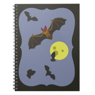 Spooky Halloween Bats Notitieboek
