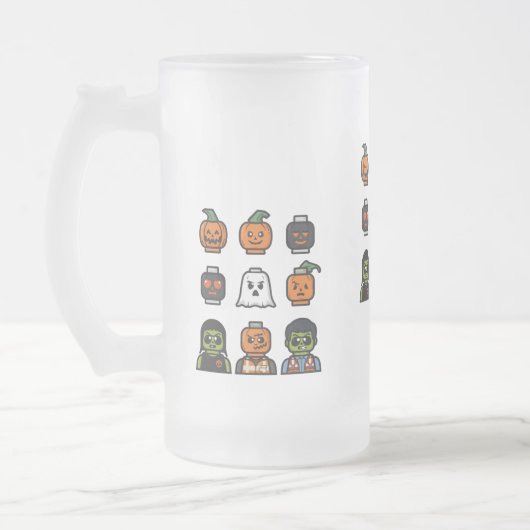 Spooky Halloween Beer Glass & Stein Design Matglas Bierpul (Links)