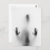 Spooky Halloween Body Shadow Briefkaart (Voorkant / Achterkant)