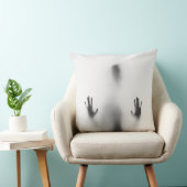 Spooky Halloween Body Shadow Kussen (Stoel)