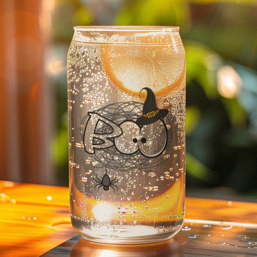 Spooky Halloween Boo Eyes Blikvorm Glas