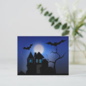 Spooky Halloween Briefkaart (Staand voorkant)