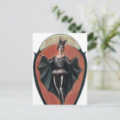 Spooky Halloween briefkaart (Staand voorkant)