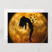 Spooky Halloween Briefkaart (Voorkant / Achterkant)