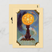 Spooky  Halloween Briefkaart (Voorkant / Achterkant)