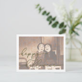 Spooky Halloween Briefkaart Sjabloon (Staand voorkant)