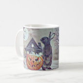 Spooky Halloween Bunny Rabbit Mok (Voorkant links)