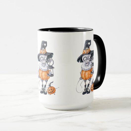 Spooky Halloween Character Mok (Voorkant rechts)