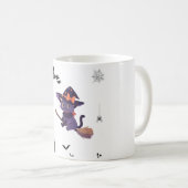 Spooky Halloween Coffee Mok met leuke Design - Per (Voorkant rechts)