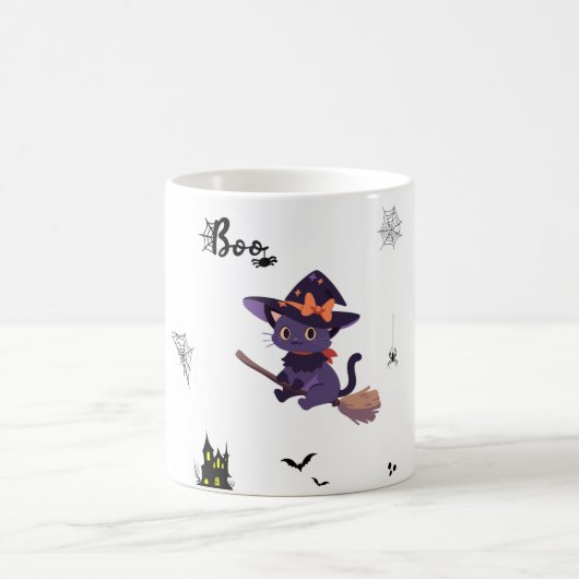 Spooky Halloween Coffee Mok met leuke Design - Per (Center)