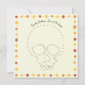 Spooky Halloween Connect-The-Stippen Kaart (Voorkant)