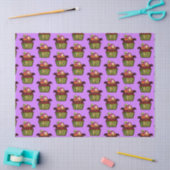 Spooky Halloween Cupcake Tissuepapier (Craft)