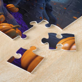 Spooky Halloween (Design 3) Legpuzzel (Zijkant)